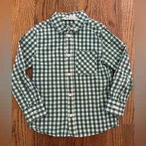 ☘️ Boys Gingham Plaid Shirt 🍀